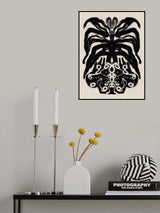 Black Orchid Poster och Canvastavla
