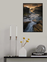 The beams of light Poster och Canvastavla