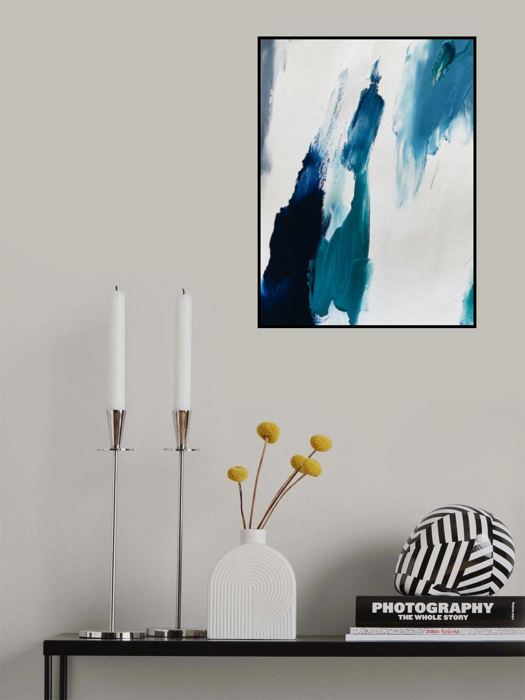 Abstract  53 Poster och Canvastavla