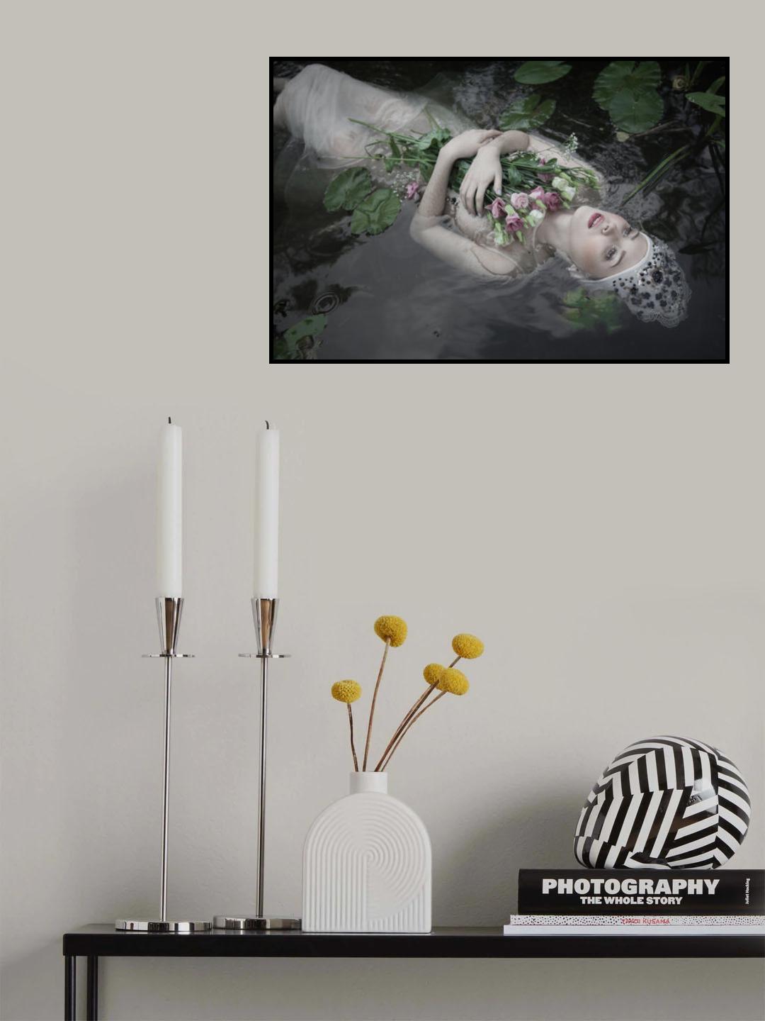 Ophelia Poster och Canvastavla