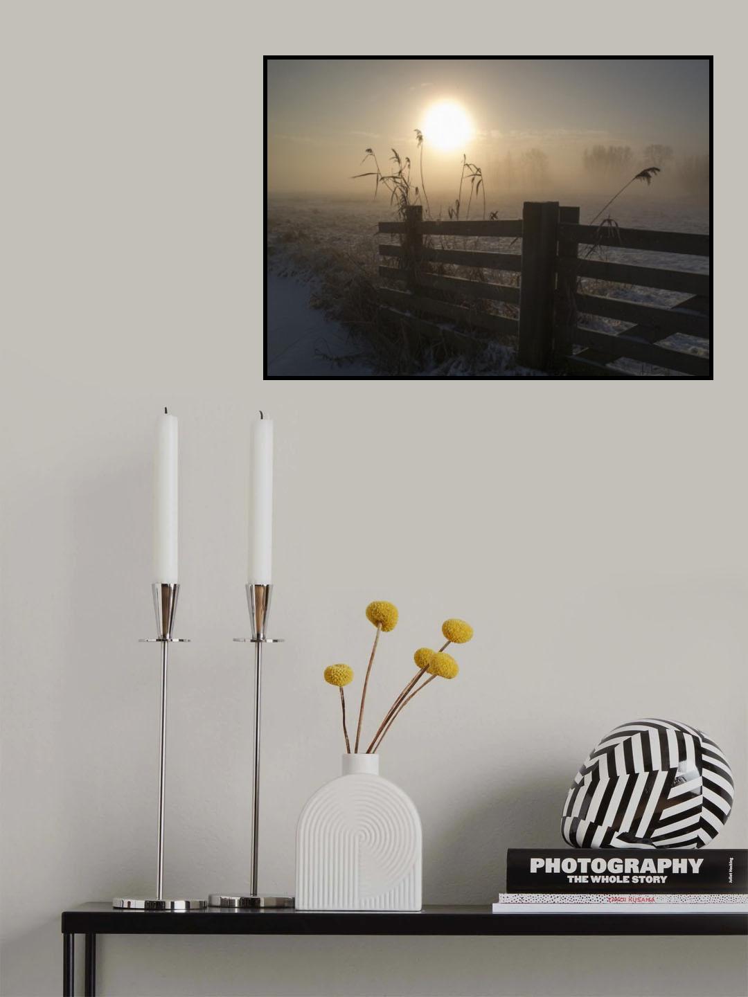 Winter mood Poster och Canvastavla