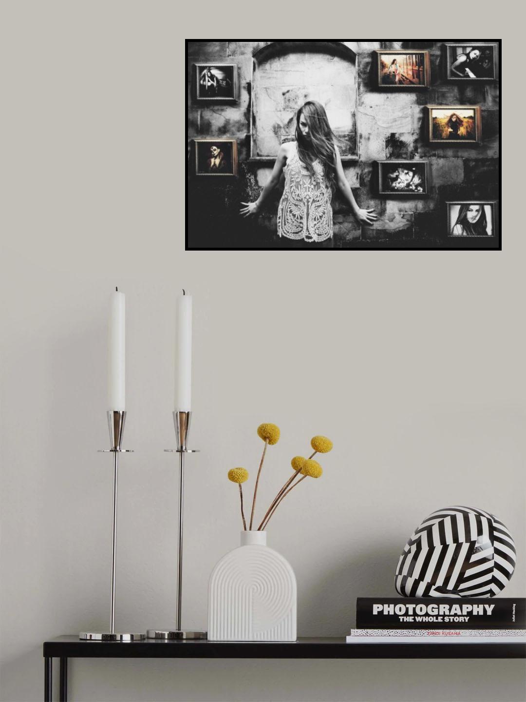 me and my frame 1x.com Poster och Canvastavla