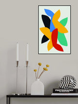 Abstract Birds Poster och Canvastavla