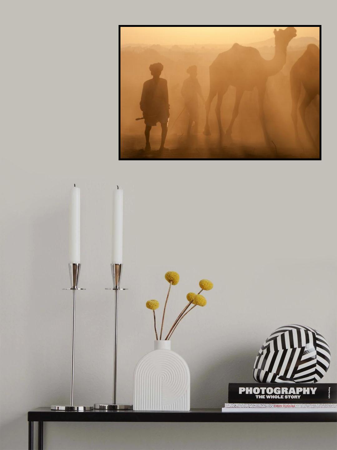 rajasthani shepherds Poster och Canvastavla