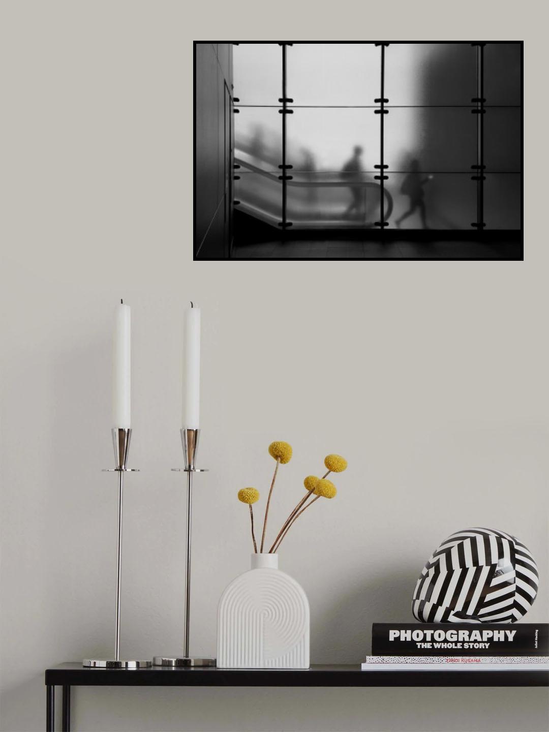 I go wherever my smartphone goes.....! Poster och Canvastavla