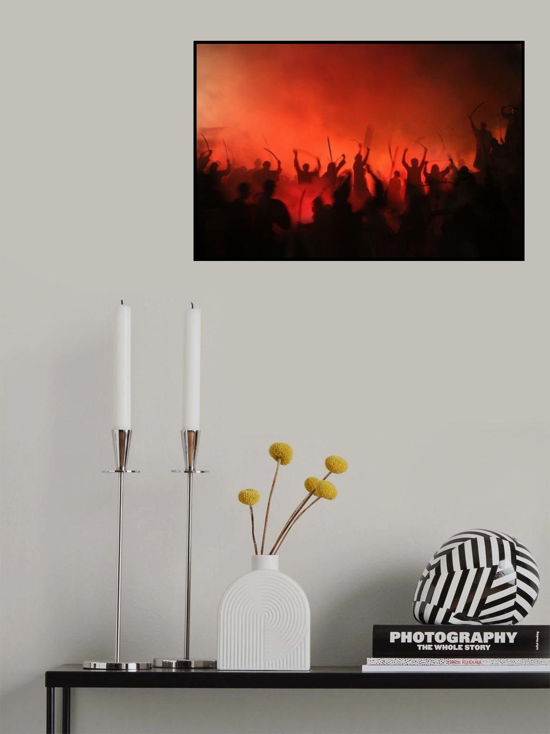 Sunny Night 5 Poster och Canvastavla