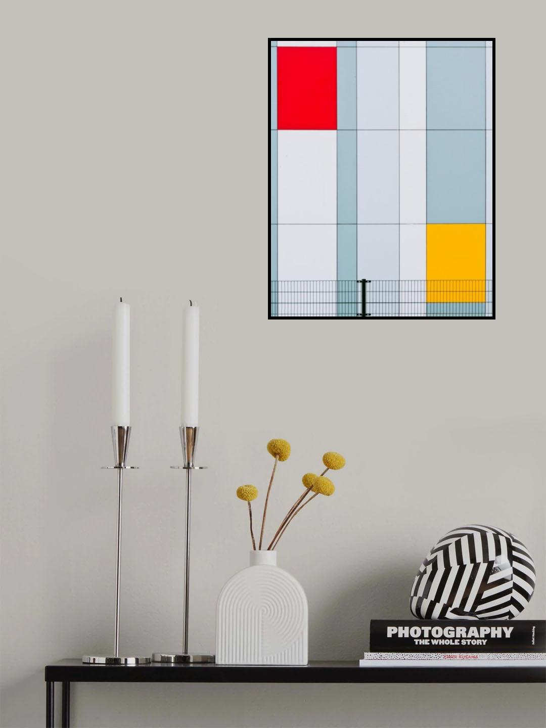 Mondriaan? Poster och Canvastavla