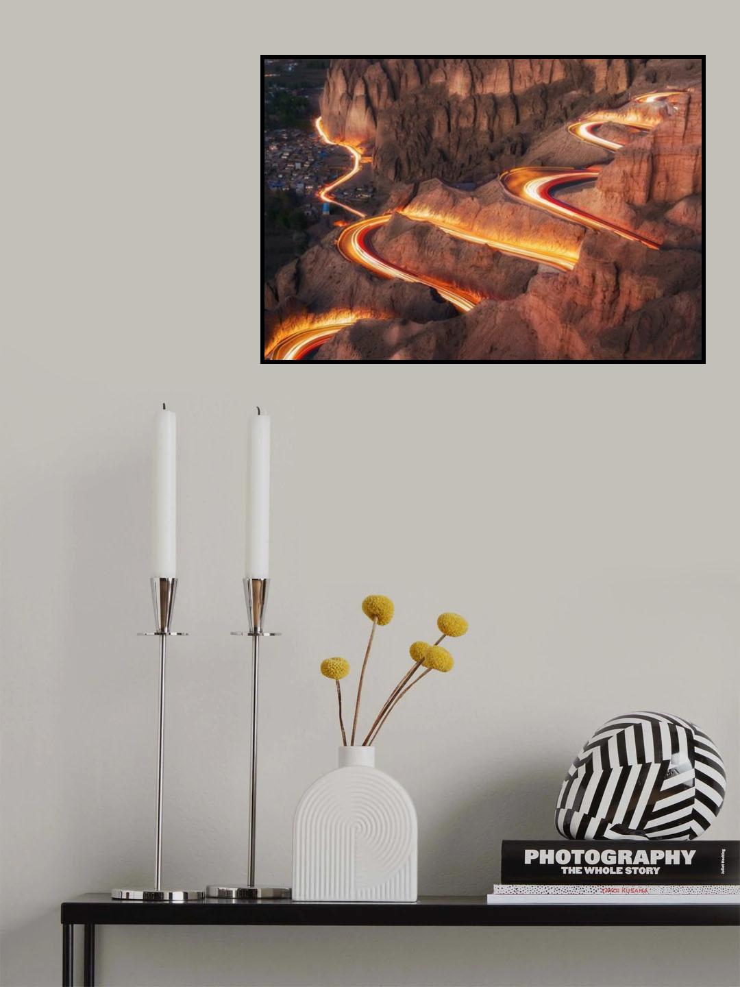 Yellow River Stone National Park Poster och Canvastavla