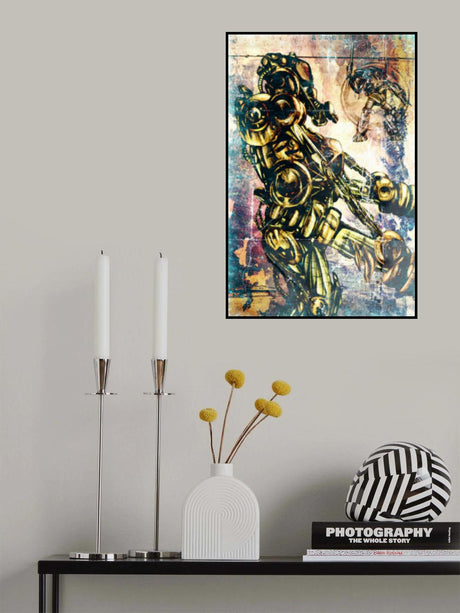 Borg T10 cyborg Poster och Canvastavla