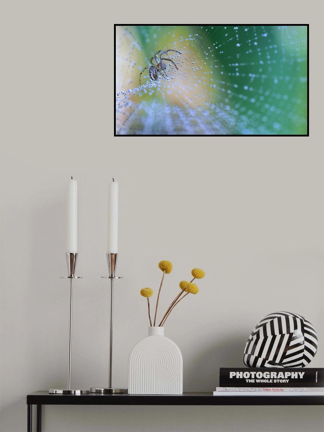 The universe in infinitely small... Poster och Canvastavla