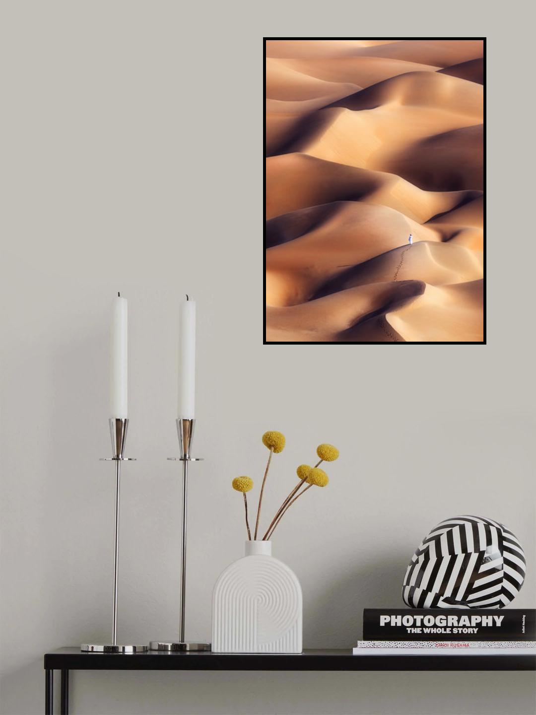 Chocolate Dunes Poster och Canvastavla