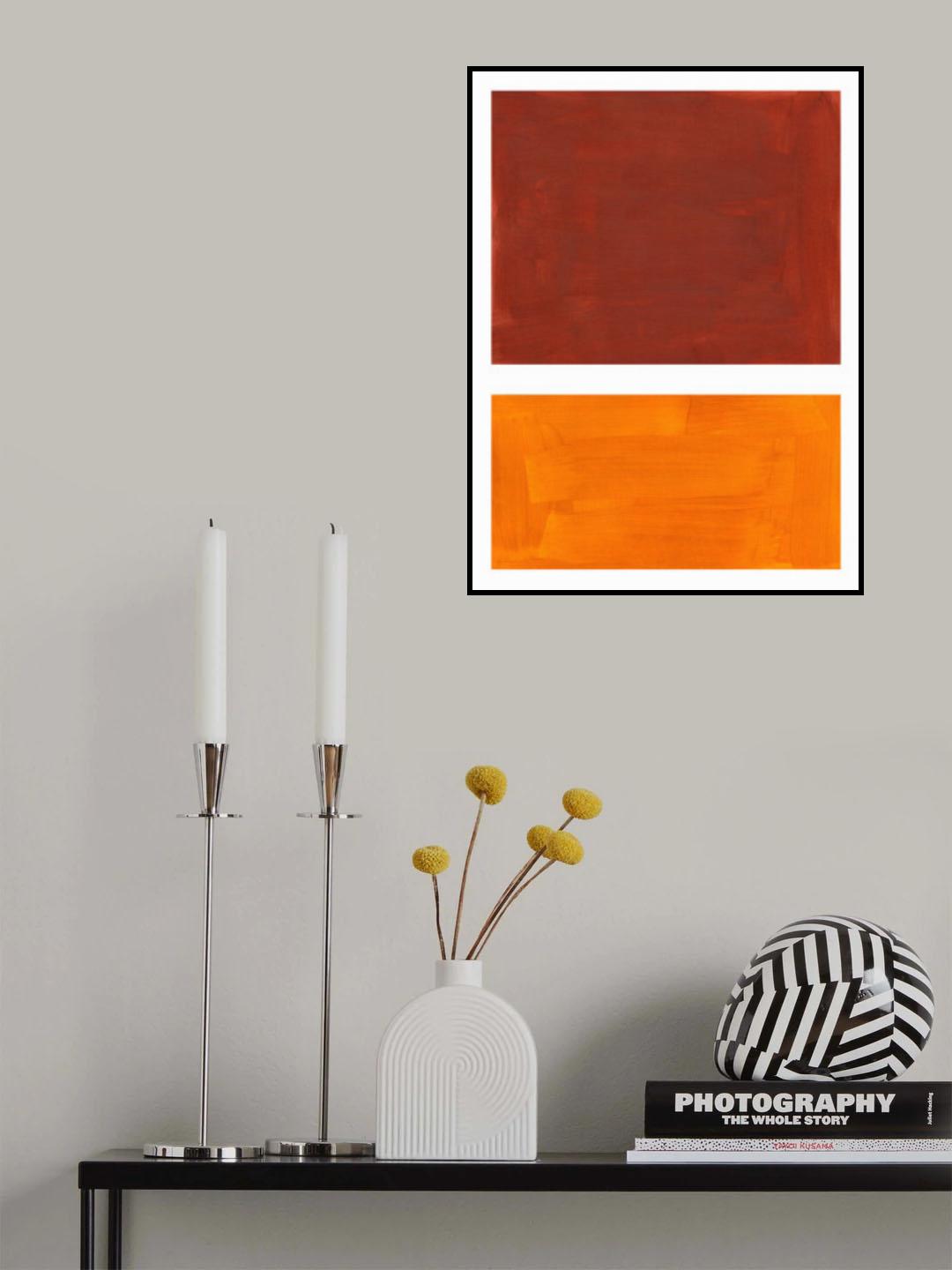 Colourfield 20 Poster och Canvastavla