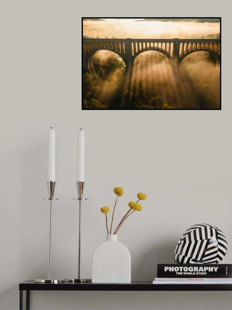 Shape of light Poster och Canvastavla