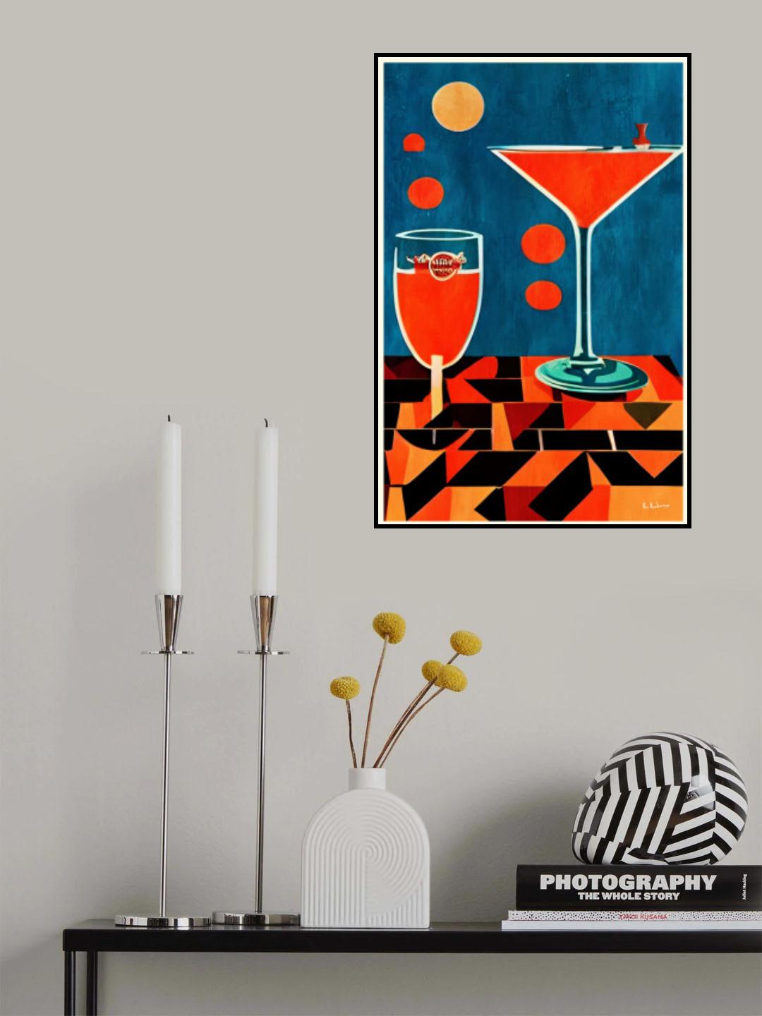 Midnight In Napoli Poster och Canvastavla