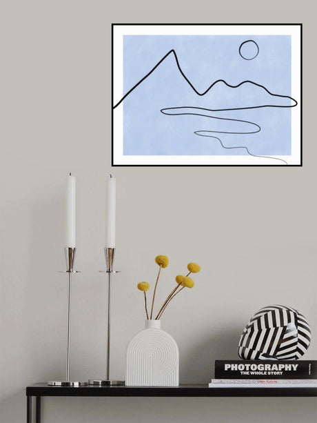 3x4 Aspectratio  Indigo43 Poster och Canvastavla