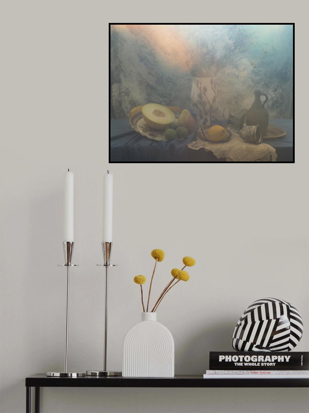 Still life with Fruits Poster och Canvastavla