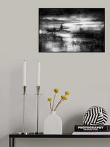 '...fishing in the mist..' Poster och Canvastavla