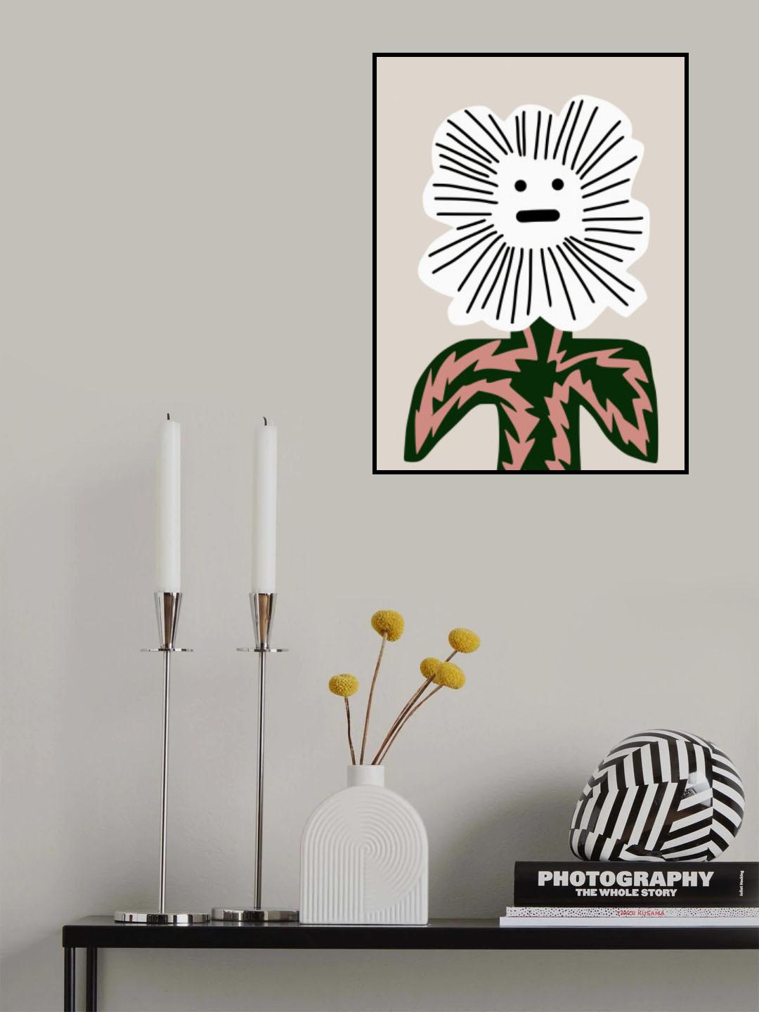 Emoji Bloom Poster och Canvastavla