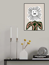 Emoji Bloom Poster och Canvastavla