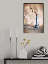 Blue Dreams Poster och Canvastavla