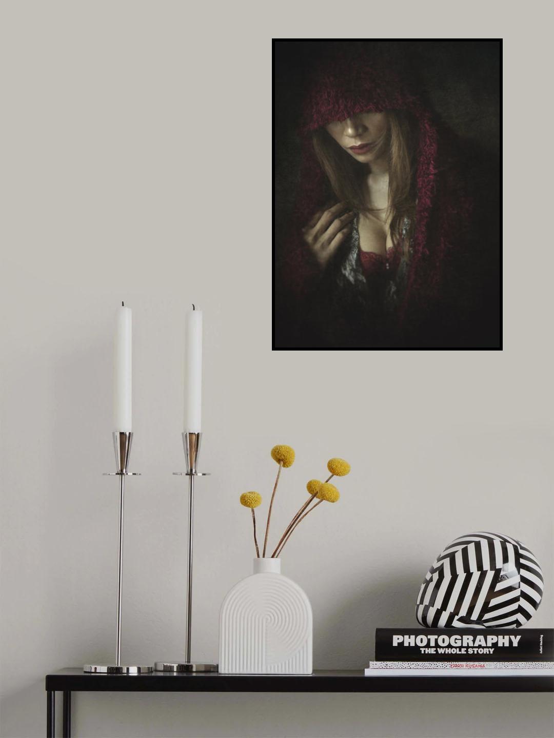 Red Hood Witch Poster och Canvastavla