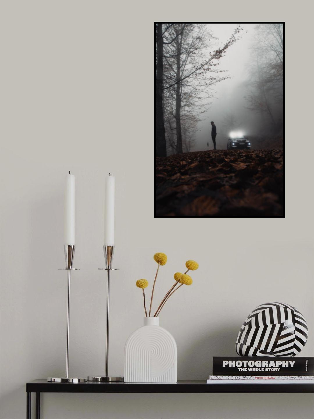 fog Poster och Canvastavla