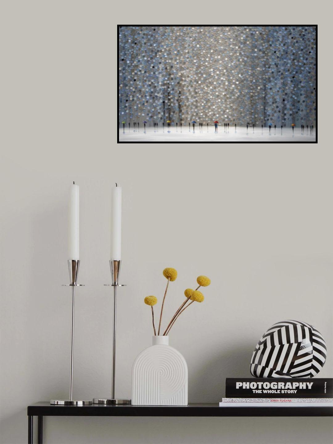 Infinity Rain Poster och Canvastavla