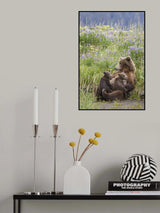 In a Mothers Arms Poster och Canvastavla