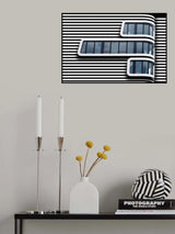 Play with lines and forms Poster och Canvastavla