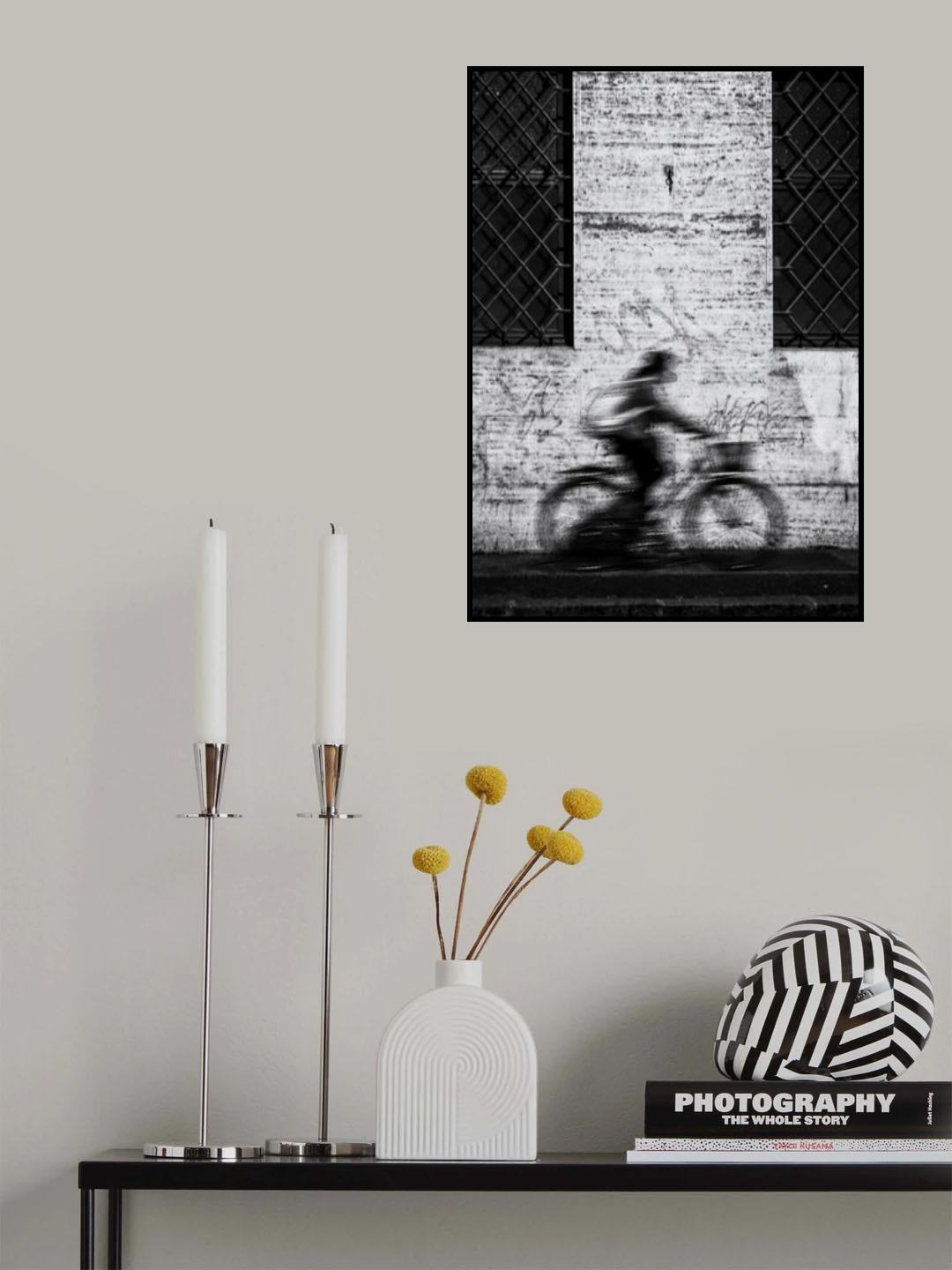 Bike ride Poster och Canvastavla