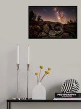 La caricia de las Perseidas... Poster och Canvastavla