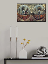 Basilique Sainte-Marie-Madeleine Poster och Canvastavla