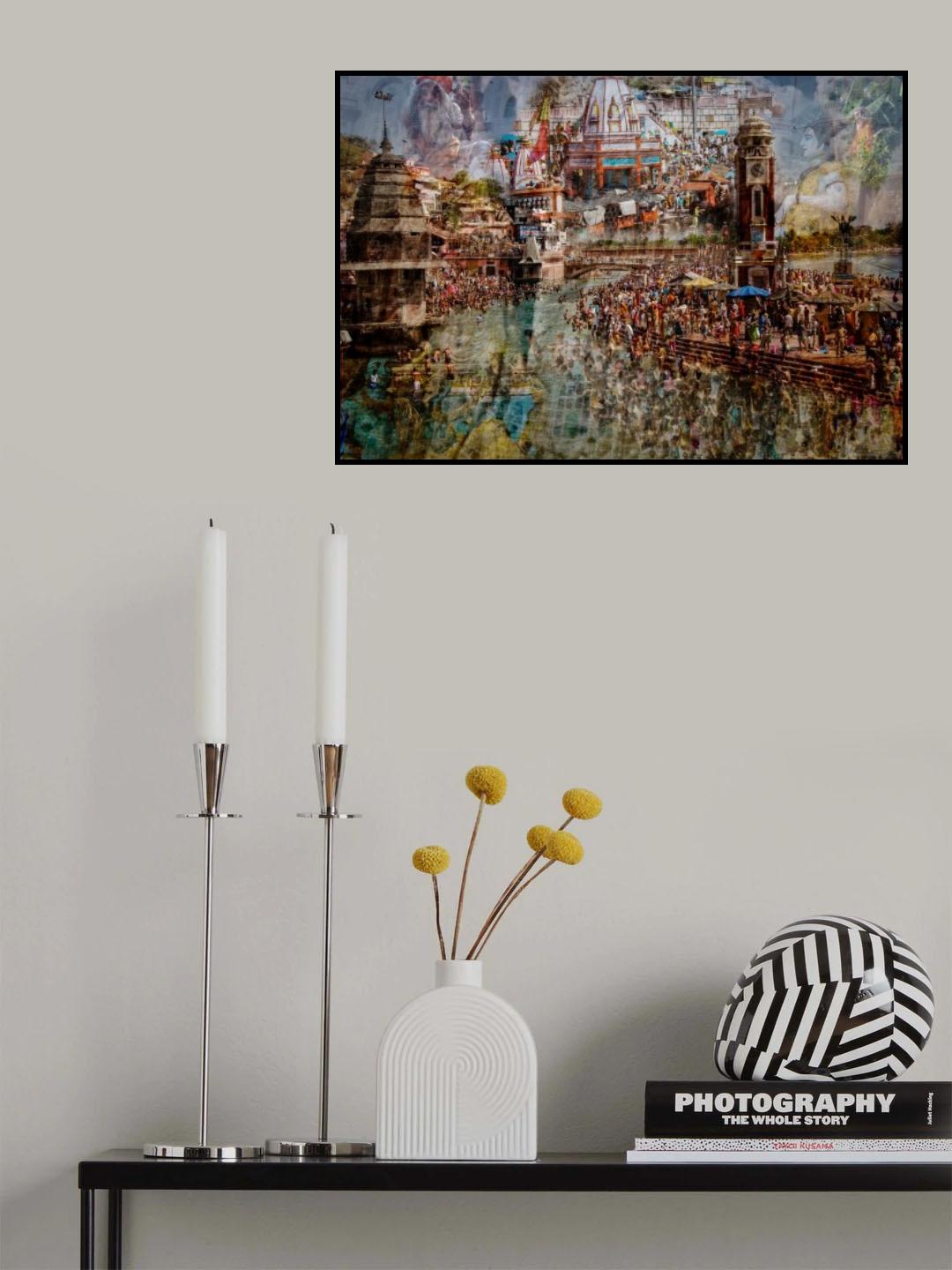 Holy India Poster och Canvastavla