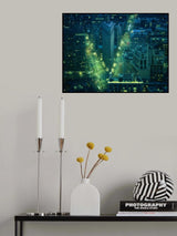 New York cyberpunk Poster och Canvastavla