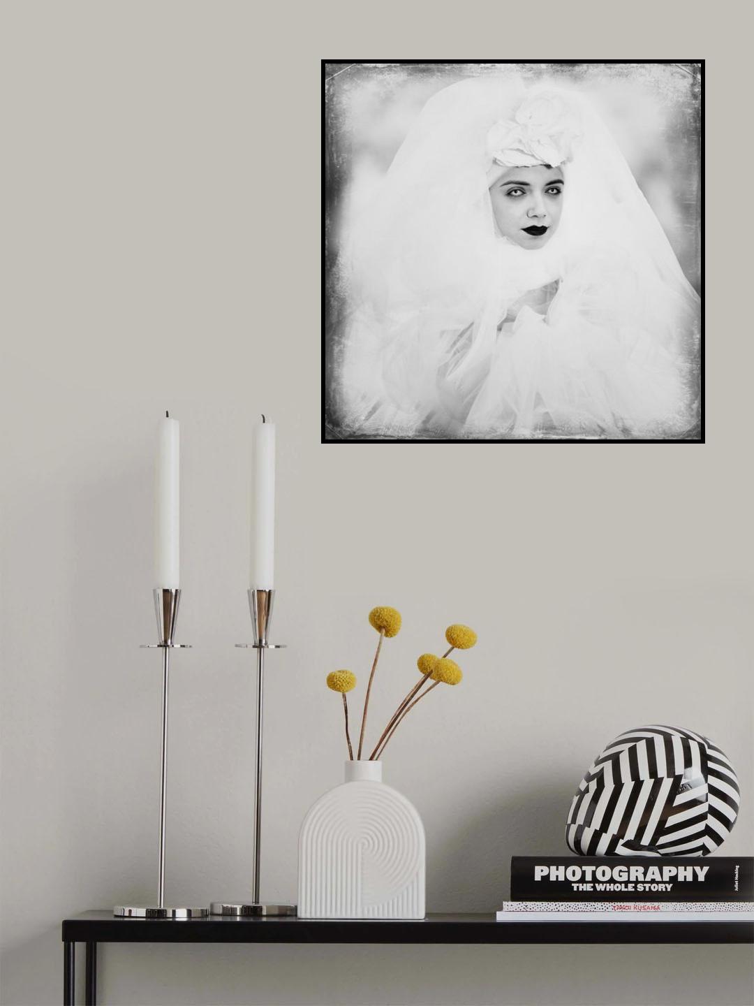 White eyes Poster och Canvastavla