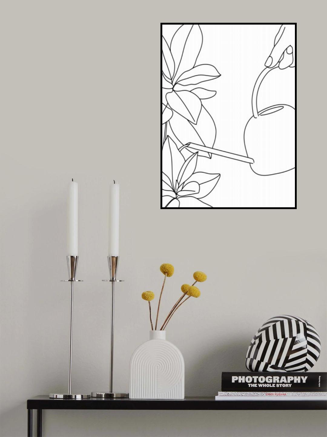 The watering can Poster och Canvastavla