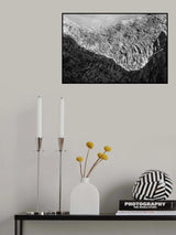 Abstract mountain textures Poster och Canvastavla