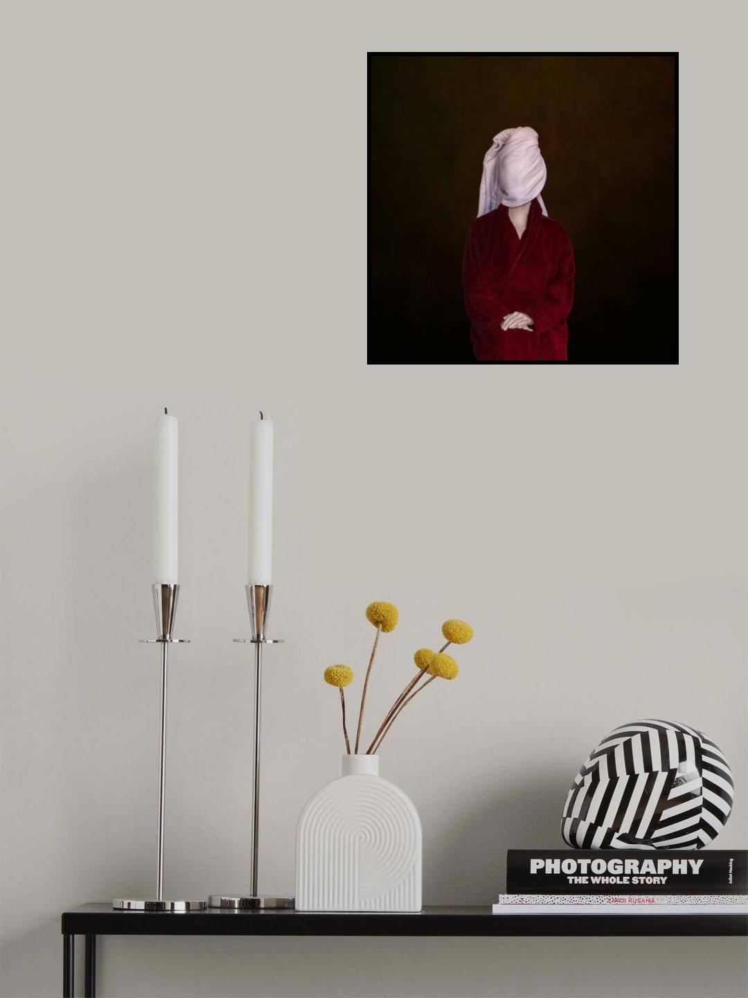 After shower portrait Poster och Canvastavla