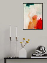 Abstract 25 Poster och Canvastavla