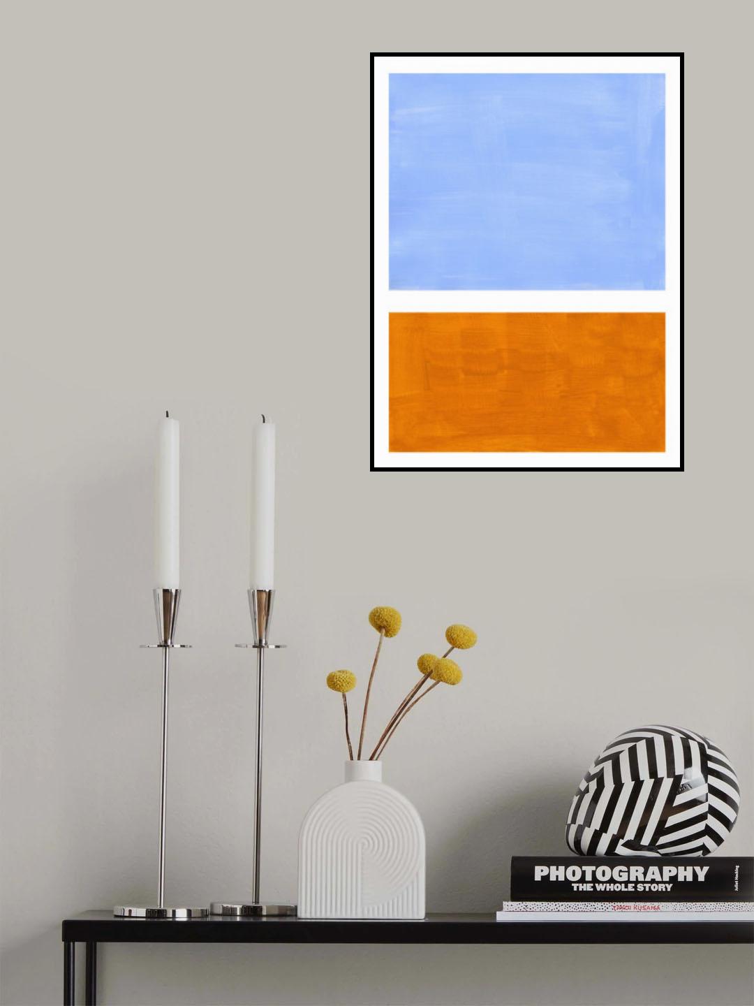Colourfield 9 Poster och Canvastavla