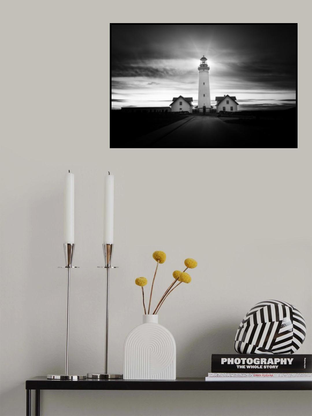 Hirtshals Fyr Poster och Canvastavla