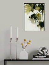 Green Flowers Poster och Canvastavla