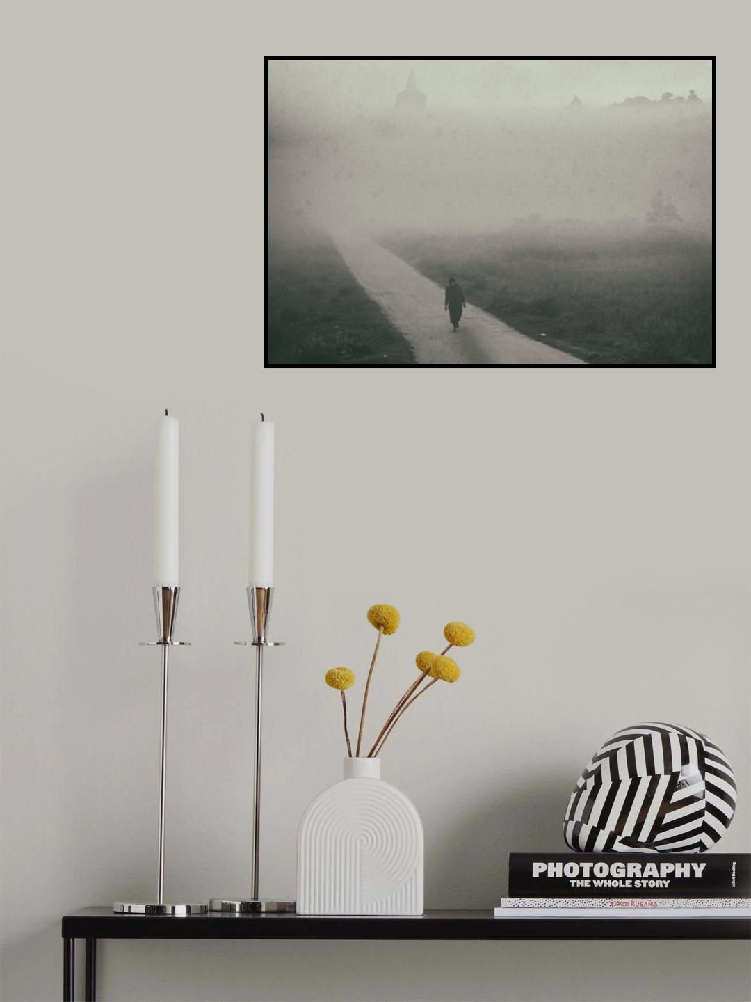 towards the temple Poster och Canvastavla