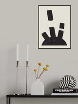 Ink Motif 18 Poster och Canvastavla