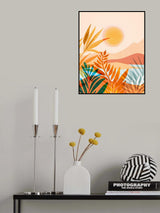 Golden Greek Garden Poster och Canvastavla