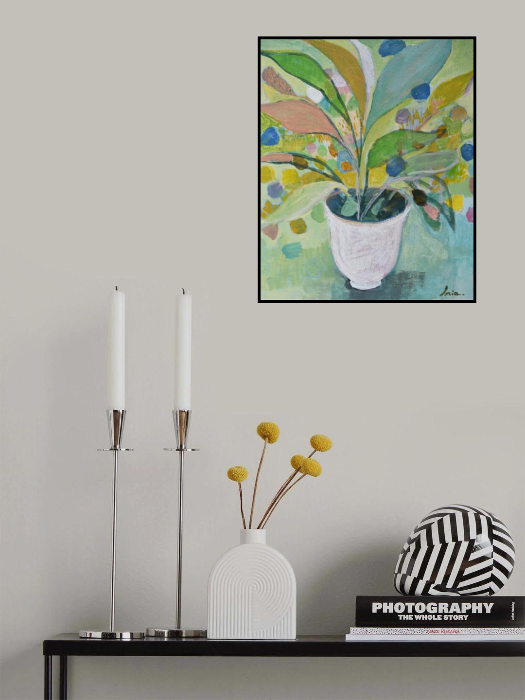 Magic Flowers Poster och Canvastavla