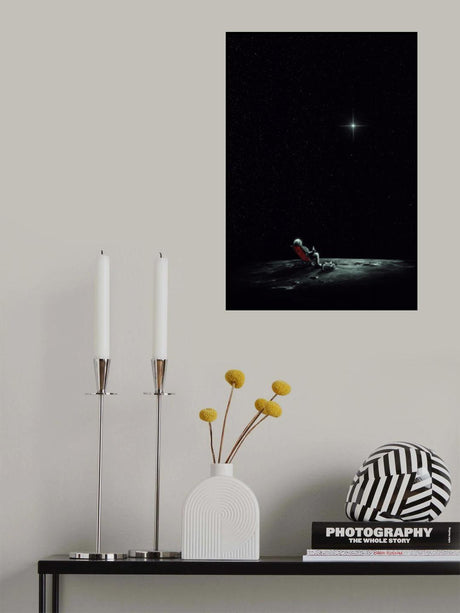 Space Chill Poster och Canvastavla