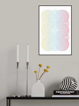 Pink Maze Poster och Canvastavla