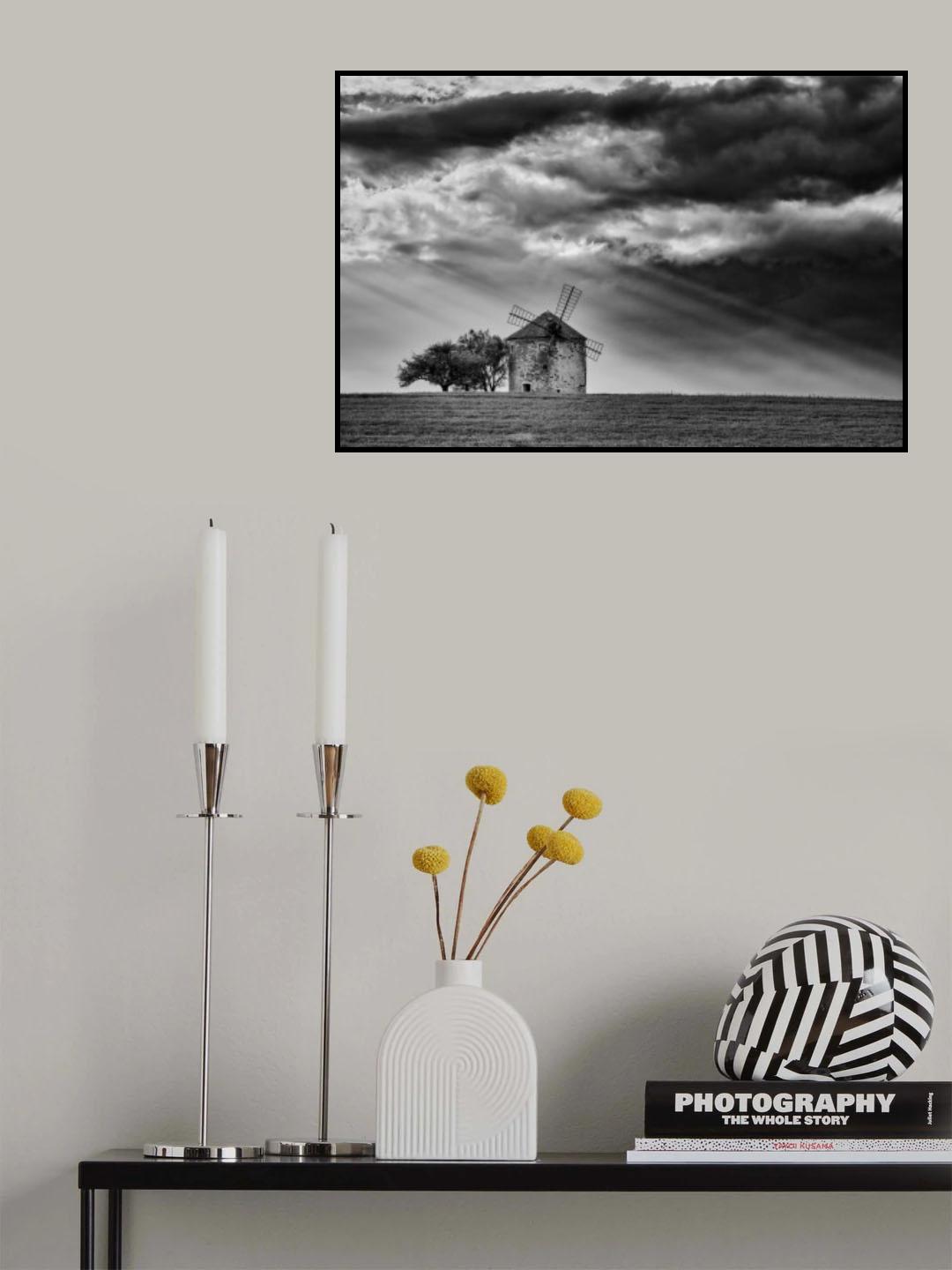 mill of light Poster och Canvastavla