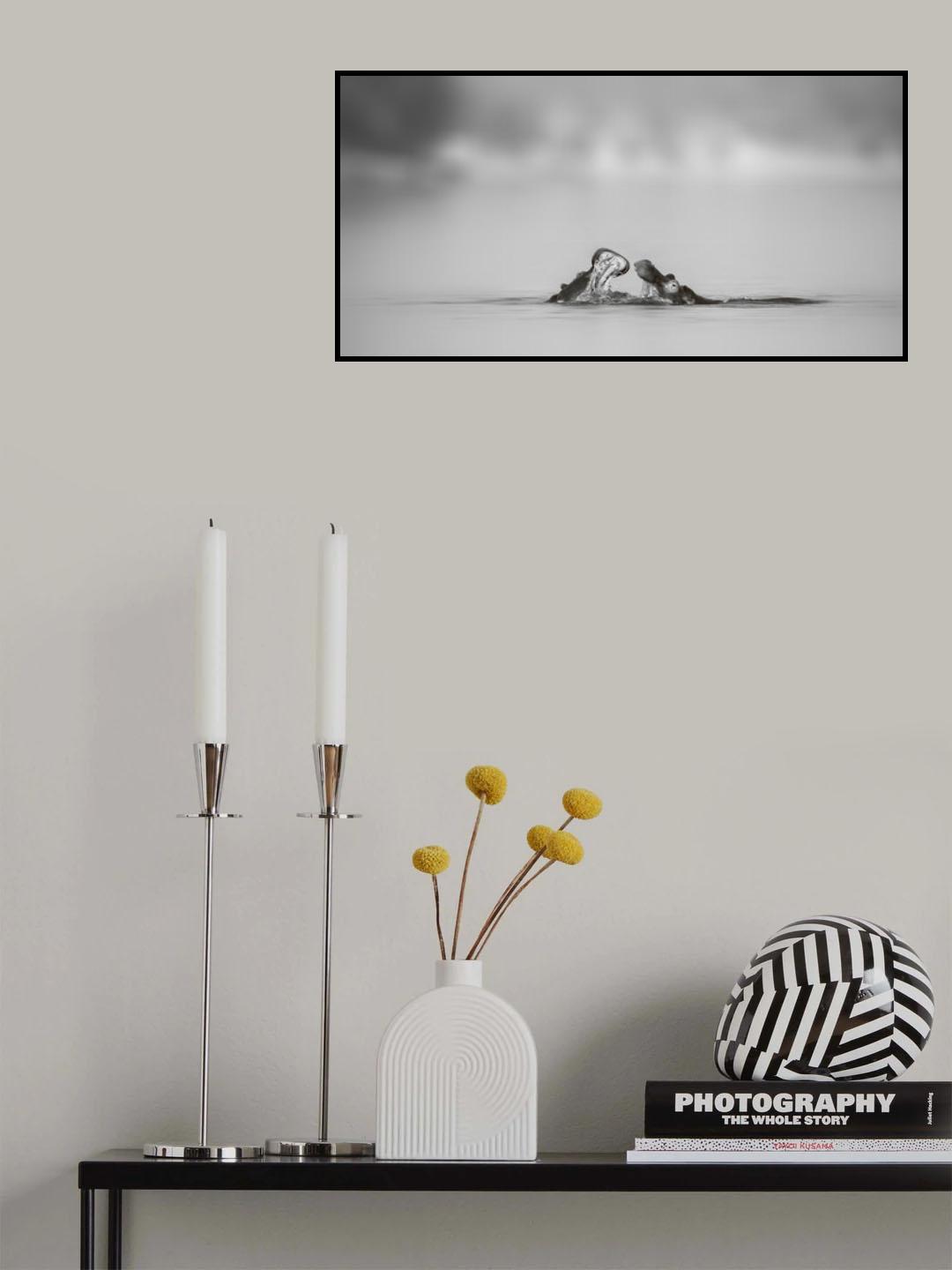 Water conversation Poster och Canvastavla